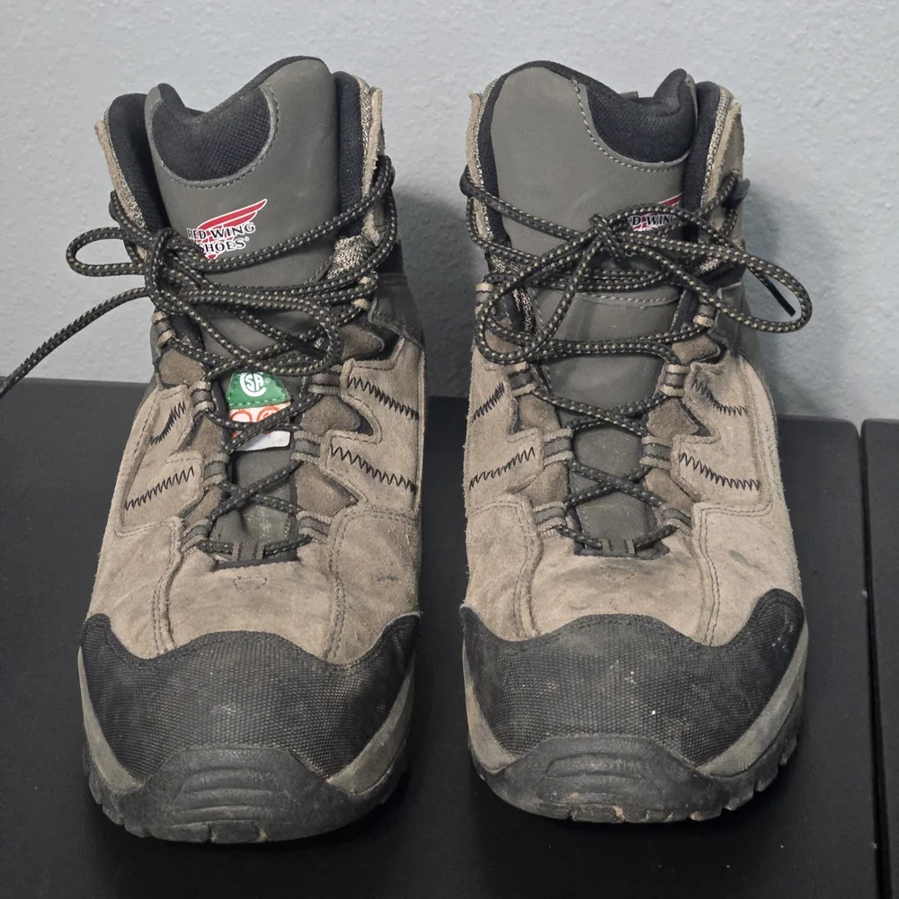 Red Wing Boots Truhiker Work Waterproof Safety Toe Hiker Brown Mens 10 D #3561